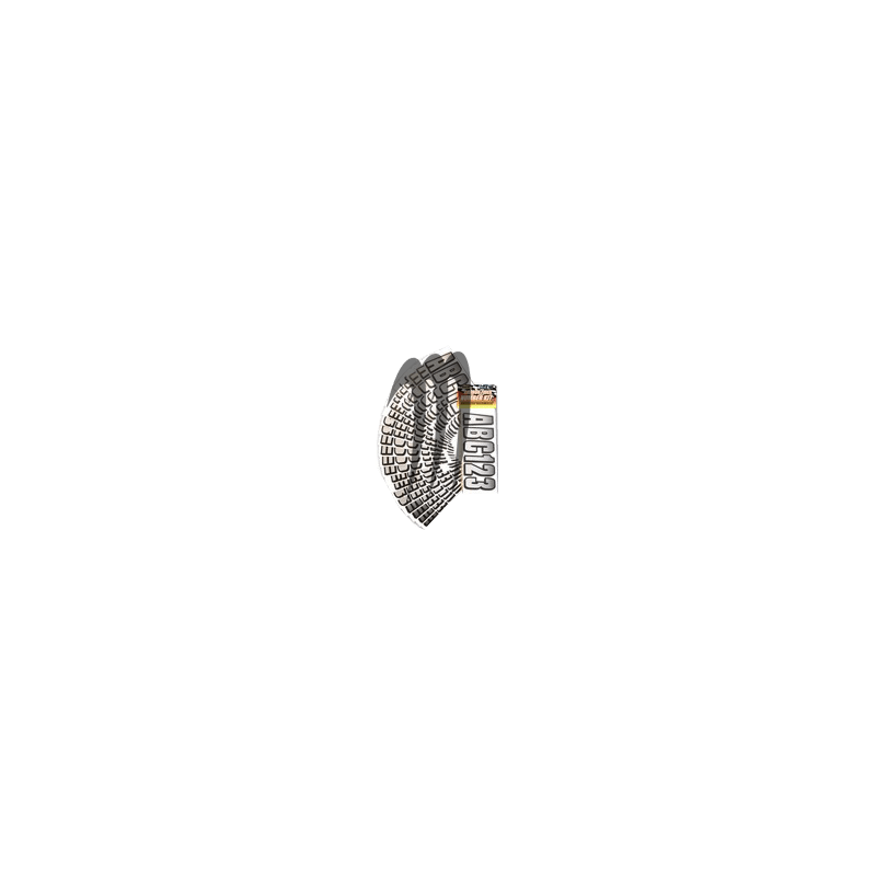 Kit immatriculation, CARBONE BLANC ( 146 pieces )