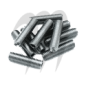 Pack de 10 goujons inox M8x30