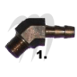 Brass Fitting , 45°