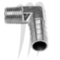 Brass Fitting , 90°