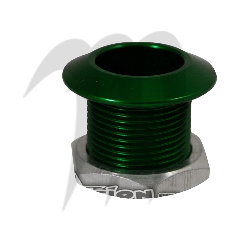 Boulon de remorquage en aluminium (vert) usiné par Blowsion Boulon de remorquage en aluminium (vert) usiné par Blowsion