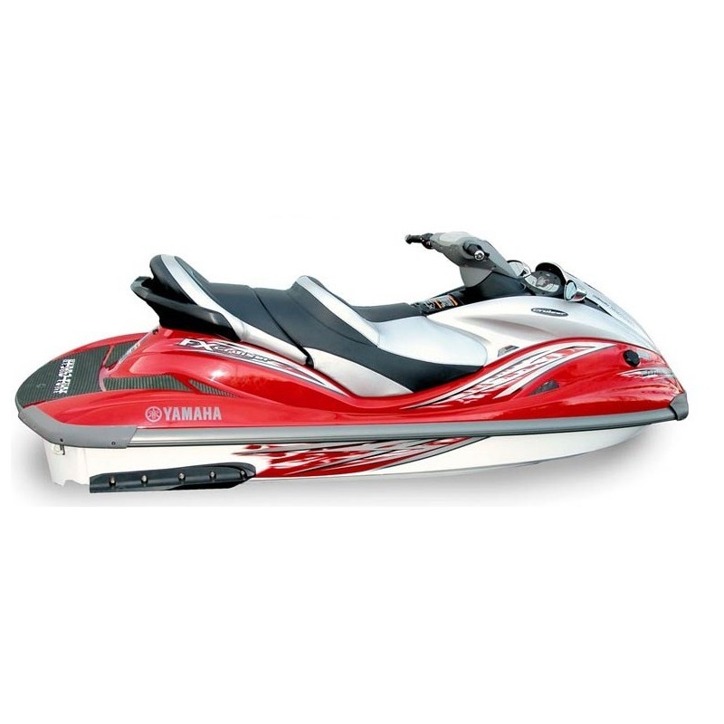 HYDRO-TURF. Housse de selle FX-160 Cruiser (05) noir / blanc