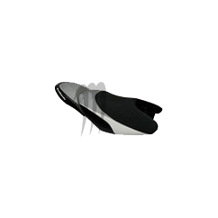 Photo RIVA. Housse de selle Racing FX-140/ FX-160 noir / alu / blanc - Pièces Jet Ski, accessoires et entretiens - Matos import