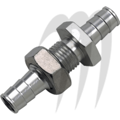 Photo Water Bypass Fitting 45° , Chrome - Pièces Jet Ski, accessoires et entretiens - Matos import