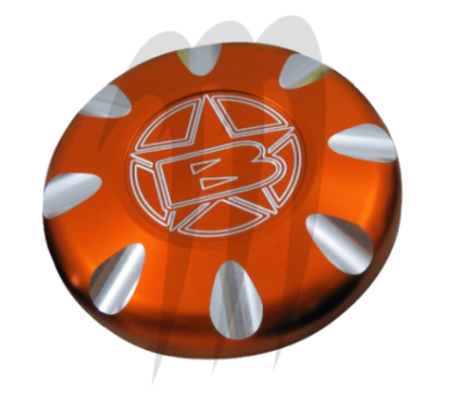 Gas cap Yamaha (orange ).