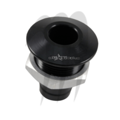 Photo Sortie pompe de cale anodisé (noir) usinée par Blowsion - Pièces Jet Ski, accessoires et entretiens - Matos import