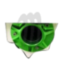 EXHAUST BILLET , 800SXR (alu-green)