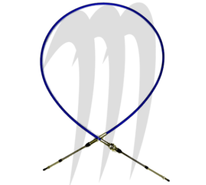 Steering cable,  300 SX . 440 SX . 440 JS . 550 SX . 550 JS.