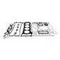 Pochette complète de joints de remplacement d'origine pour Yamaha 1.8L, 2013-2021 Pochette complète de joints de remplacement d'origine pour Yamaha 1.8L, 2013-2021
