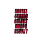 Registration kit,  CARBON  BRIGHT RED  ( 146 pieces )