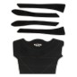 Kit mat precut complet, VXS / VX-dlx / VXR  (2010-2012), cut diamond (black)