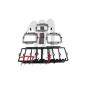 Entretoise de pipe d'admission (Spacer) ADA avec angle pour Kawasaki 900/ 1100