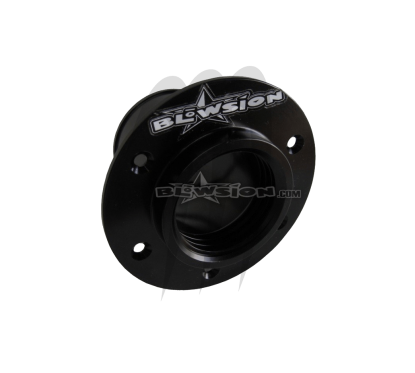 Support cap billet,  anodized black