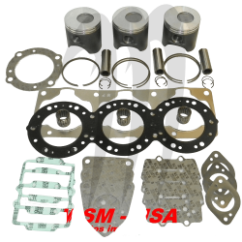 Kit pistons platinum Kawasaki ULTRA 130 DI STX DI (Cote +0 50mm)