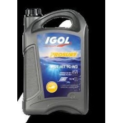 Oil Prosurf 2 strokes Yahama Kawasaki ( TC W3 ) 2 liters Matos import